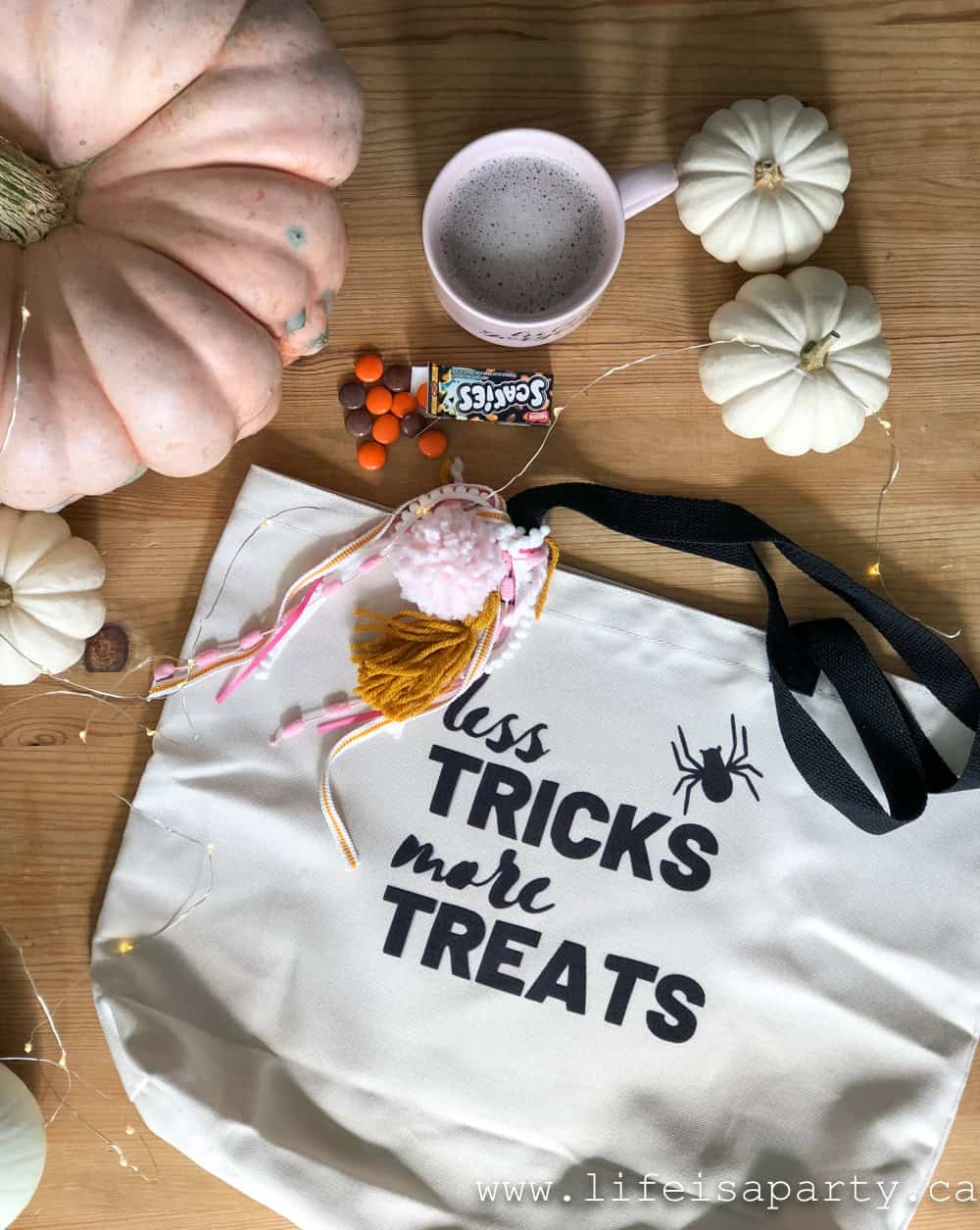 Trick or Treat Bag: Less Tricks More Treats