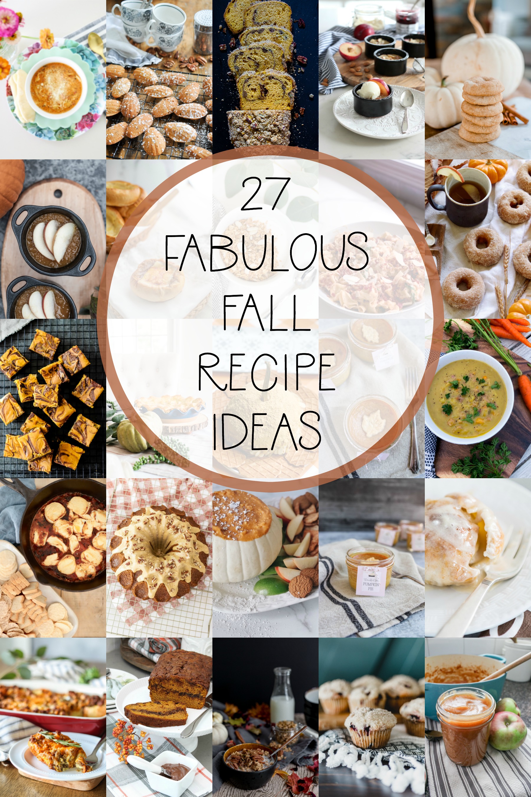 27 Fall Recipe Ideas