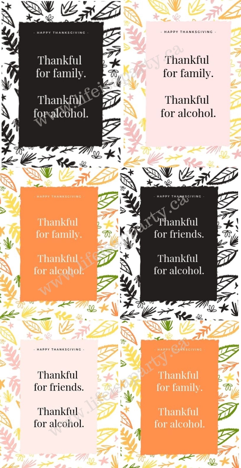 Free printable Thanksgiving gift tags