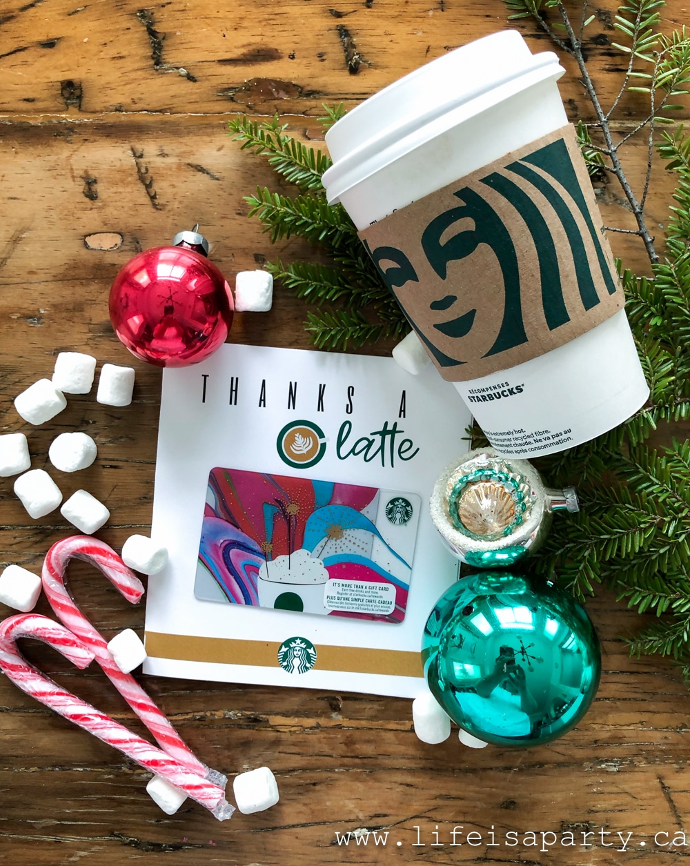 Printable Starbucks Gift Card Holder