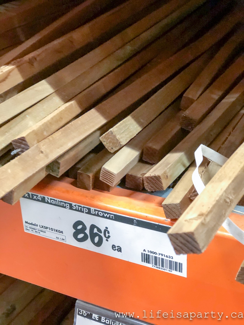 Wood nailing strips