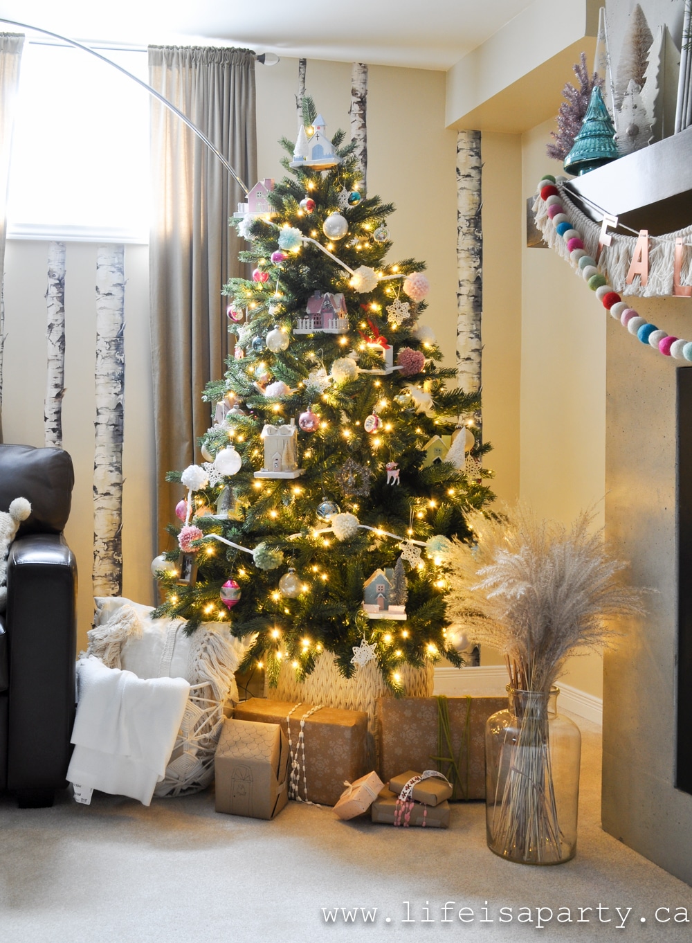 Glitter house Christmas tree