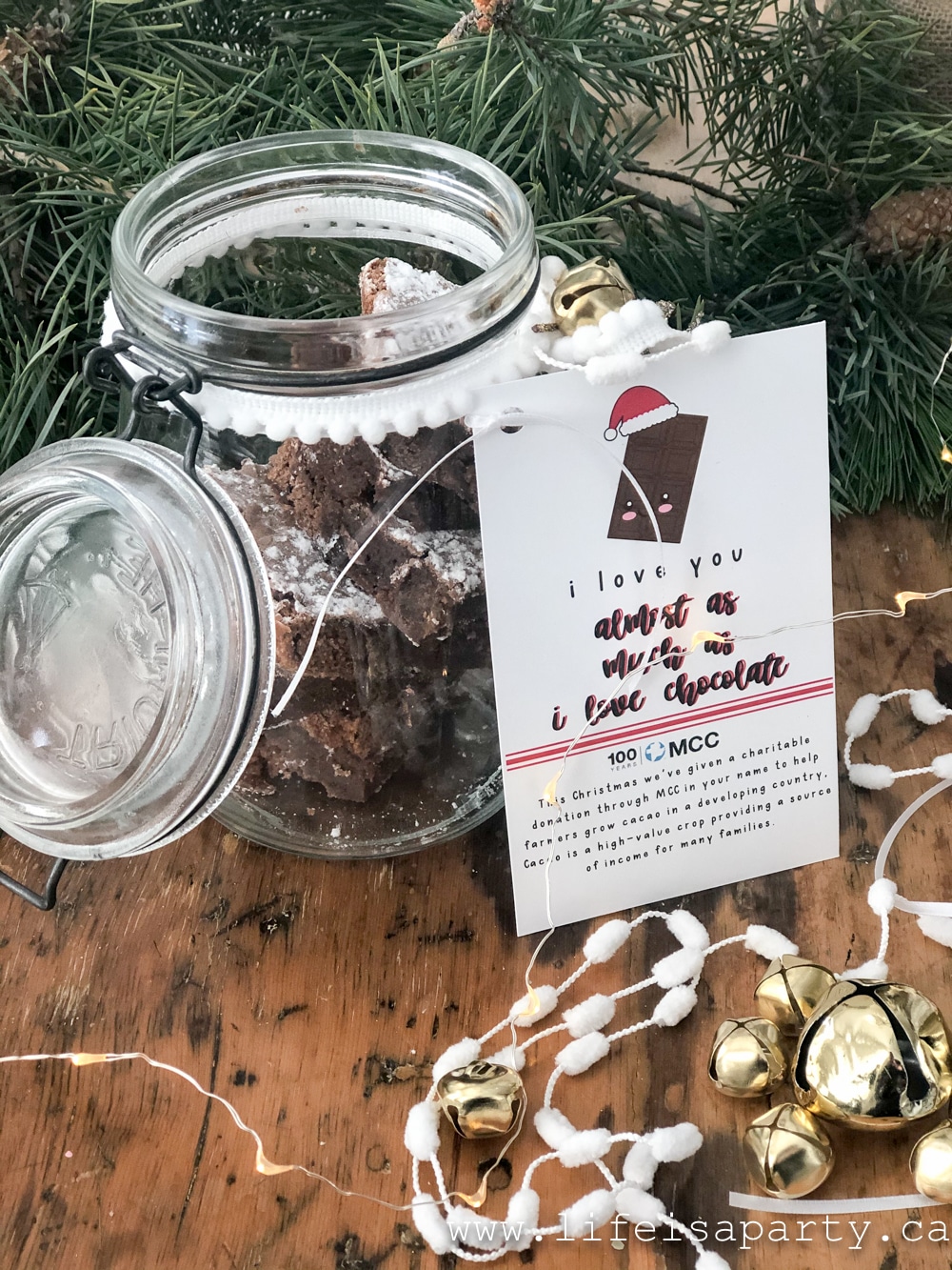 Christmas Hostess Gift Ideas for the chocolate lover