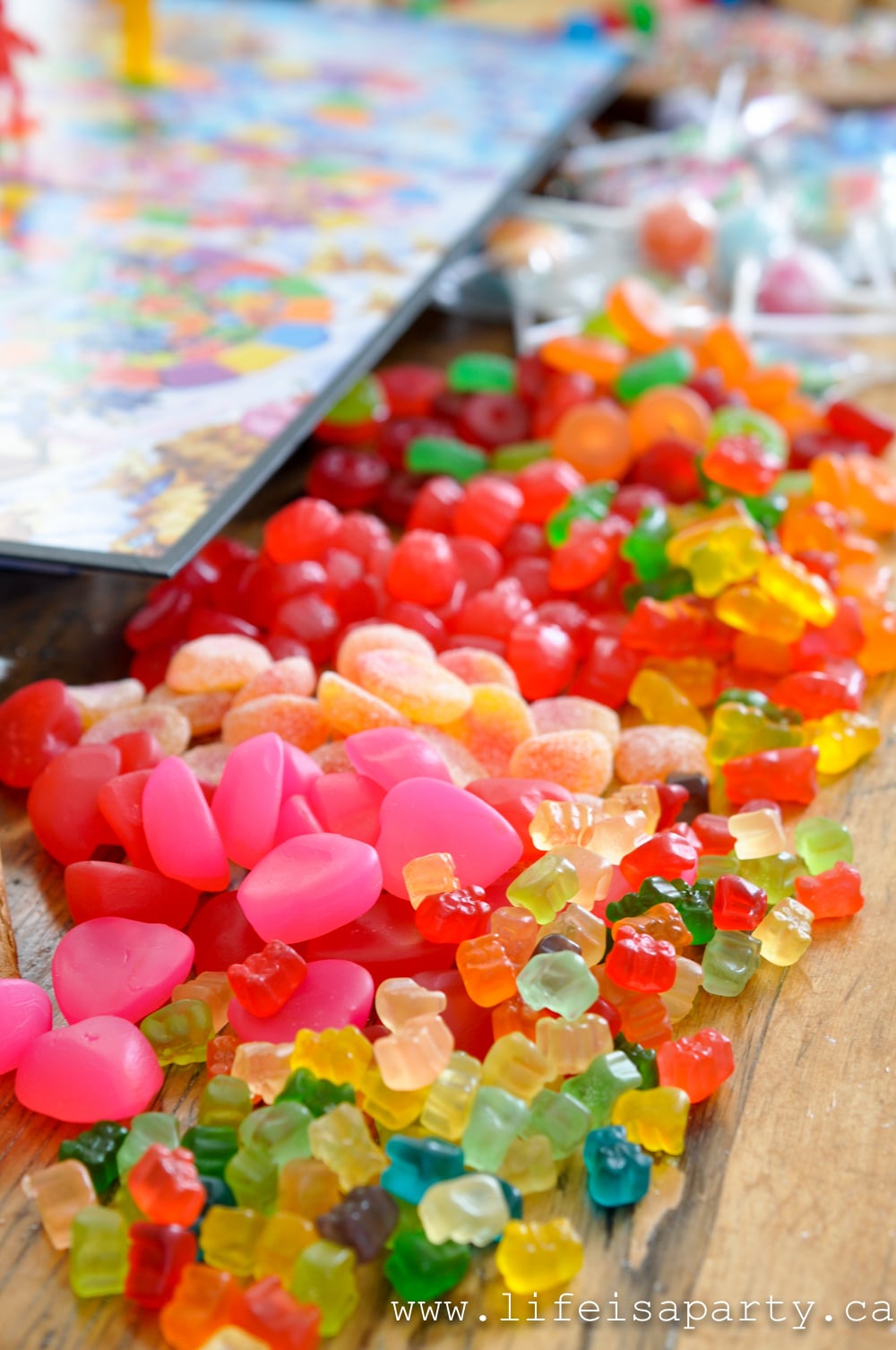 candy land party snacks