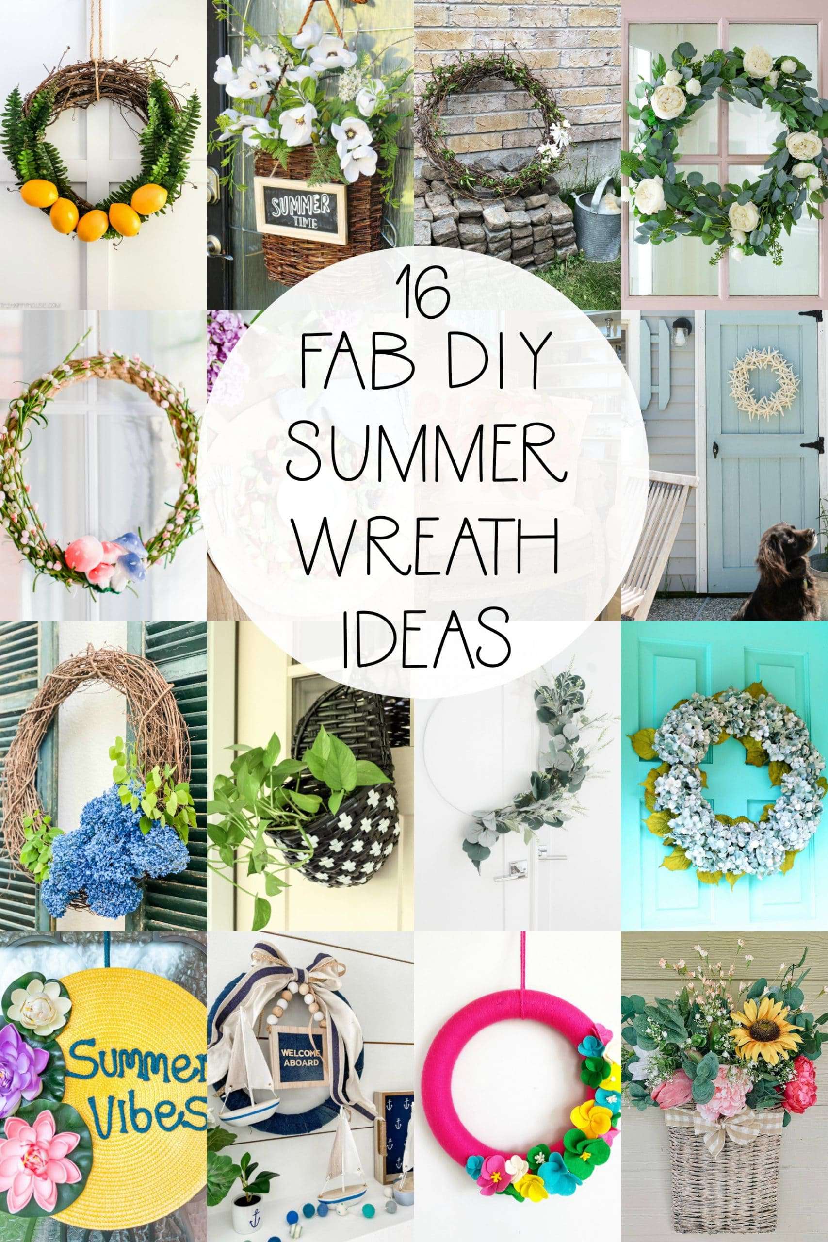 summer wreath ideas