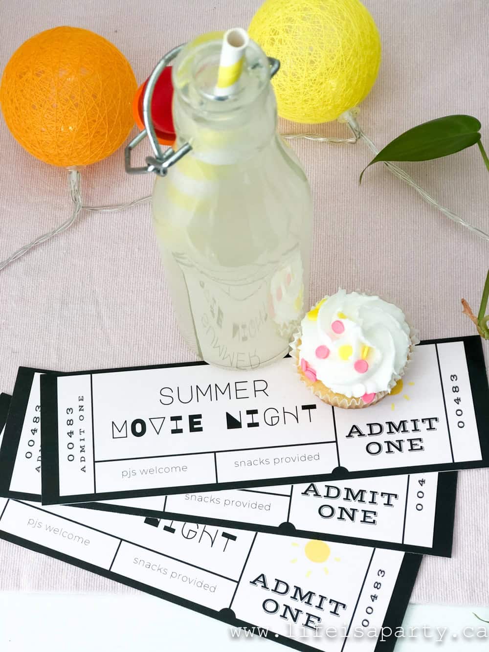 free printable movie night tickets