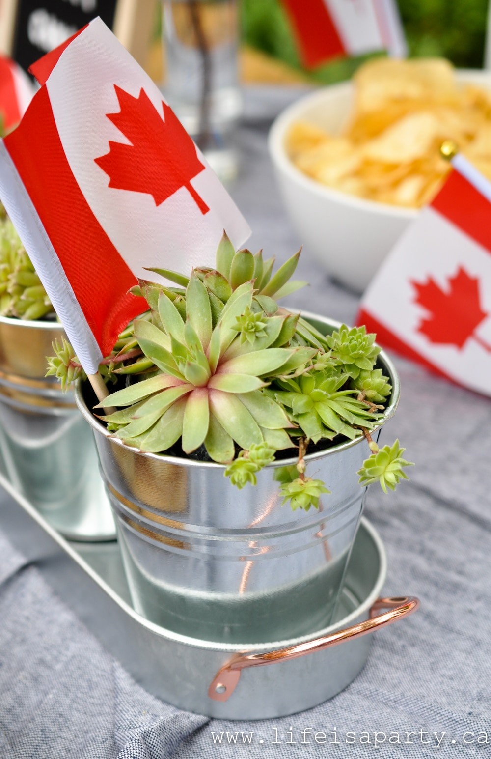 Canada Day party decorations