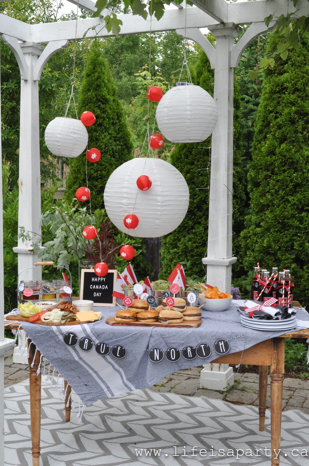 how to throw a Canada Day party