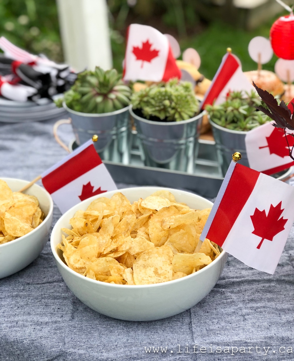 Canada Day party food ideas