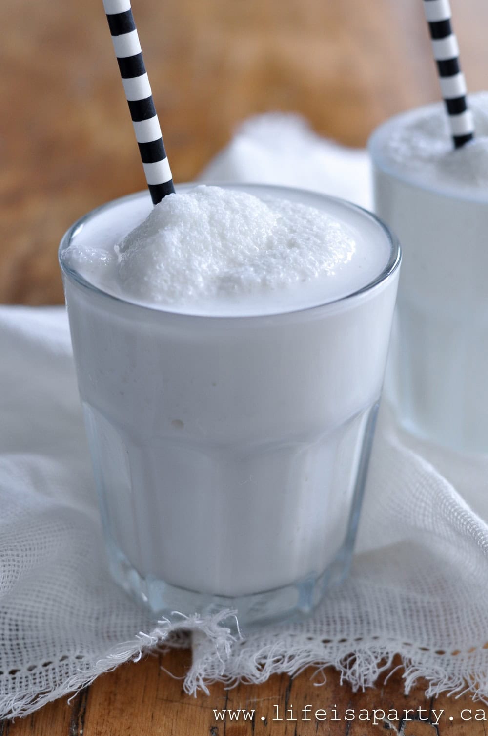 how to make a coconut milkshake