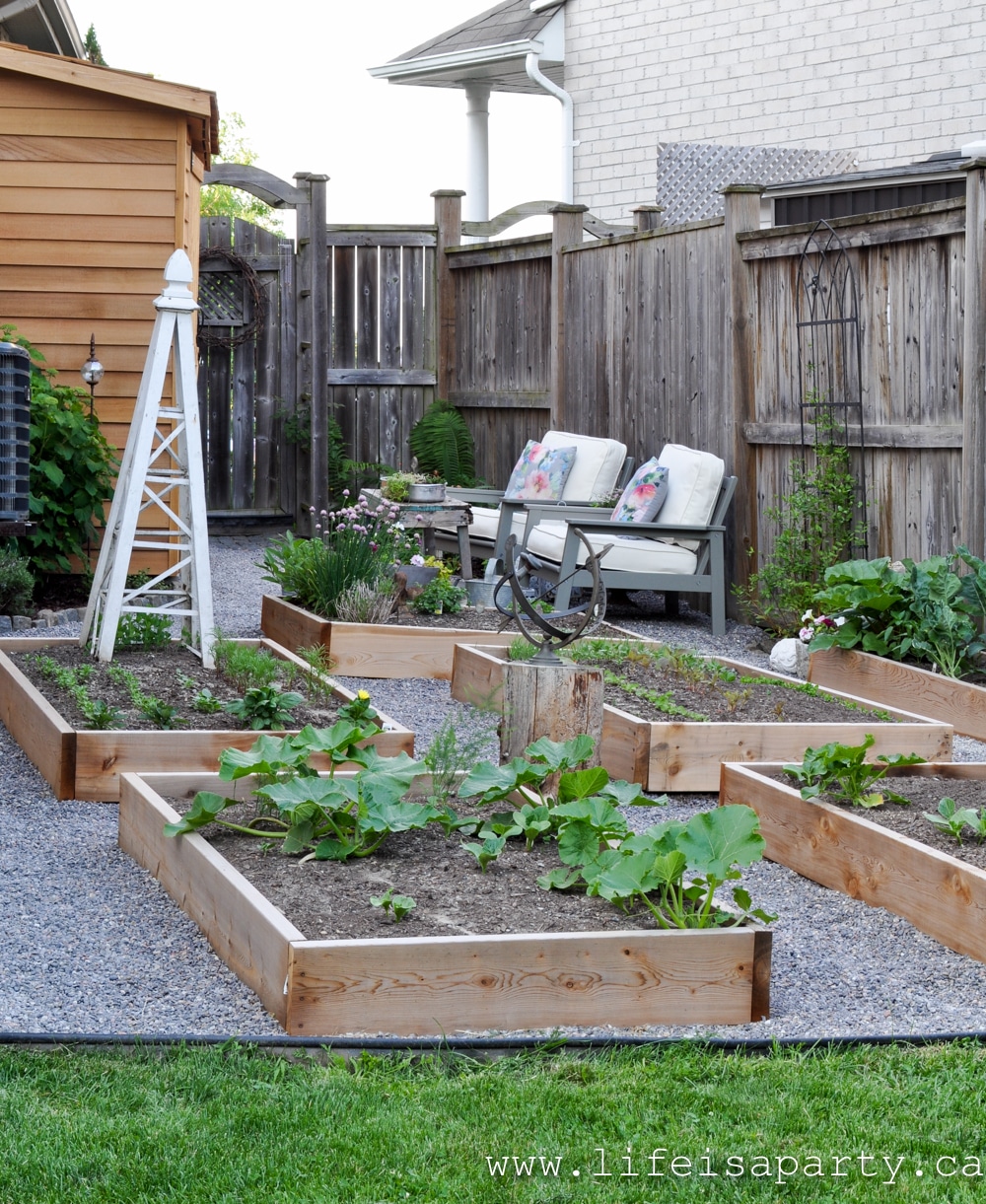 how to make raised garden beds