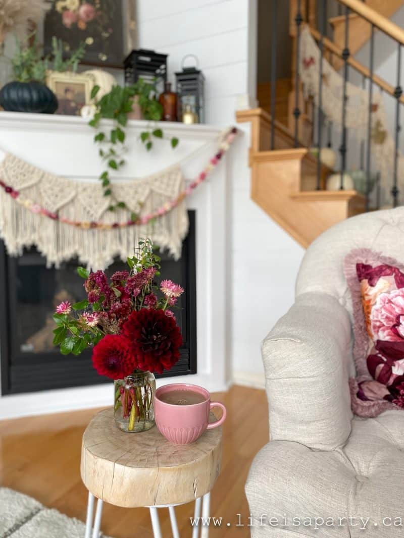 Boho Fall Mantel Decor Ideas Life is a Party