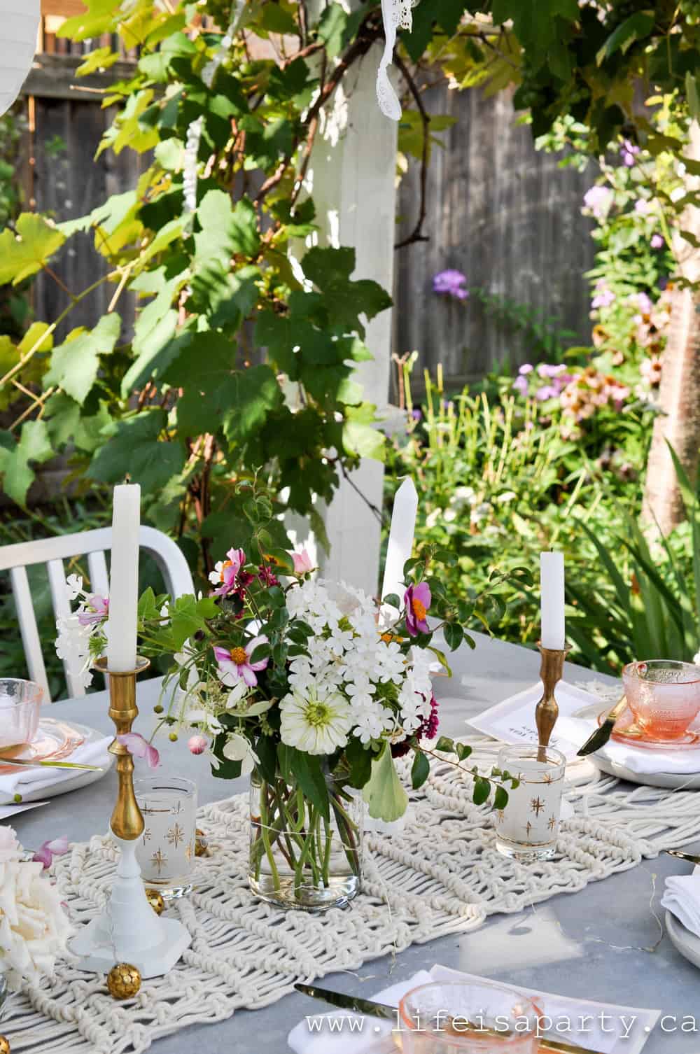 tea party tablescape