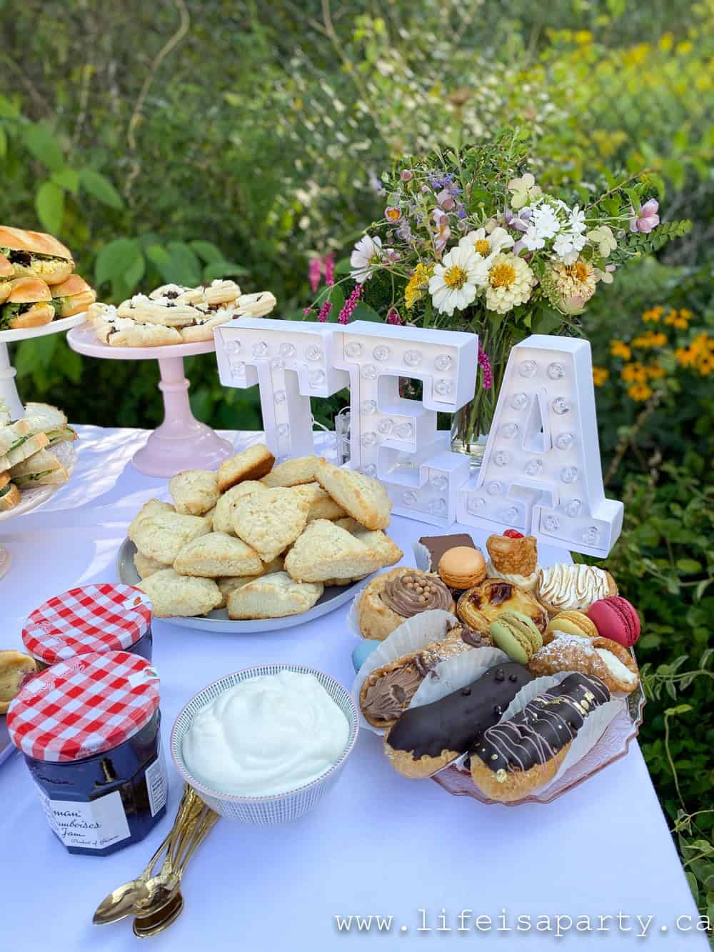 how to host a tea party