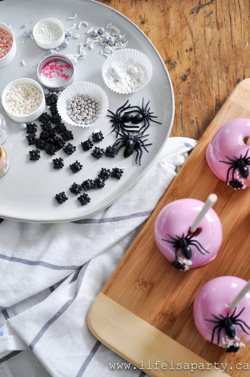 How To Make Pink Candy Apples Life is a Party