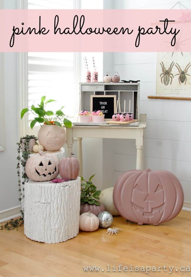 Pink Halloween Party Life is a Party