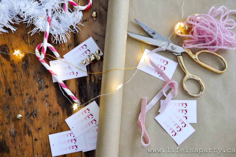 free gift tags for Christmas