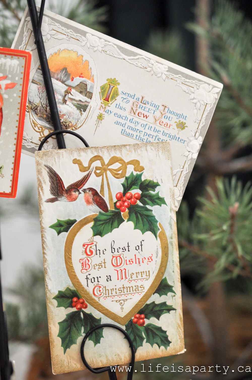 vintage antique Christmas cards