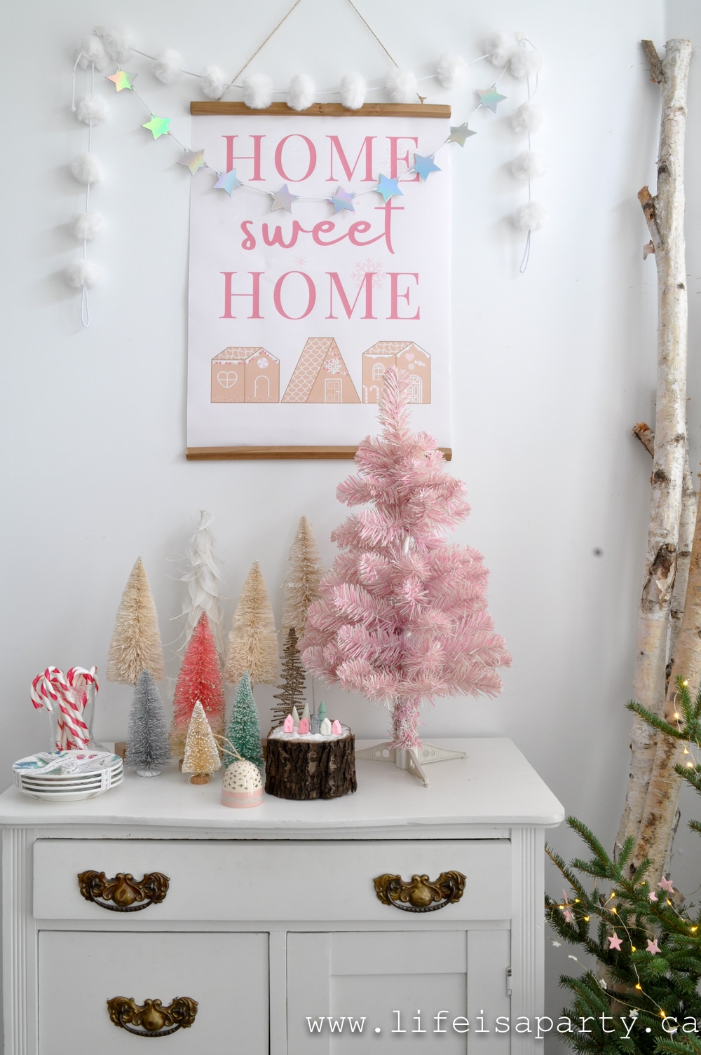 pink Christmas decor ideas