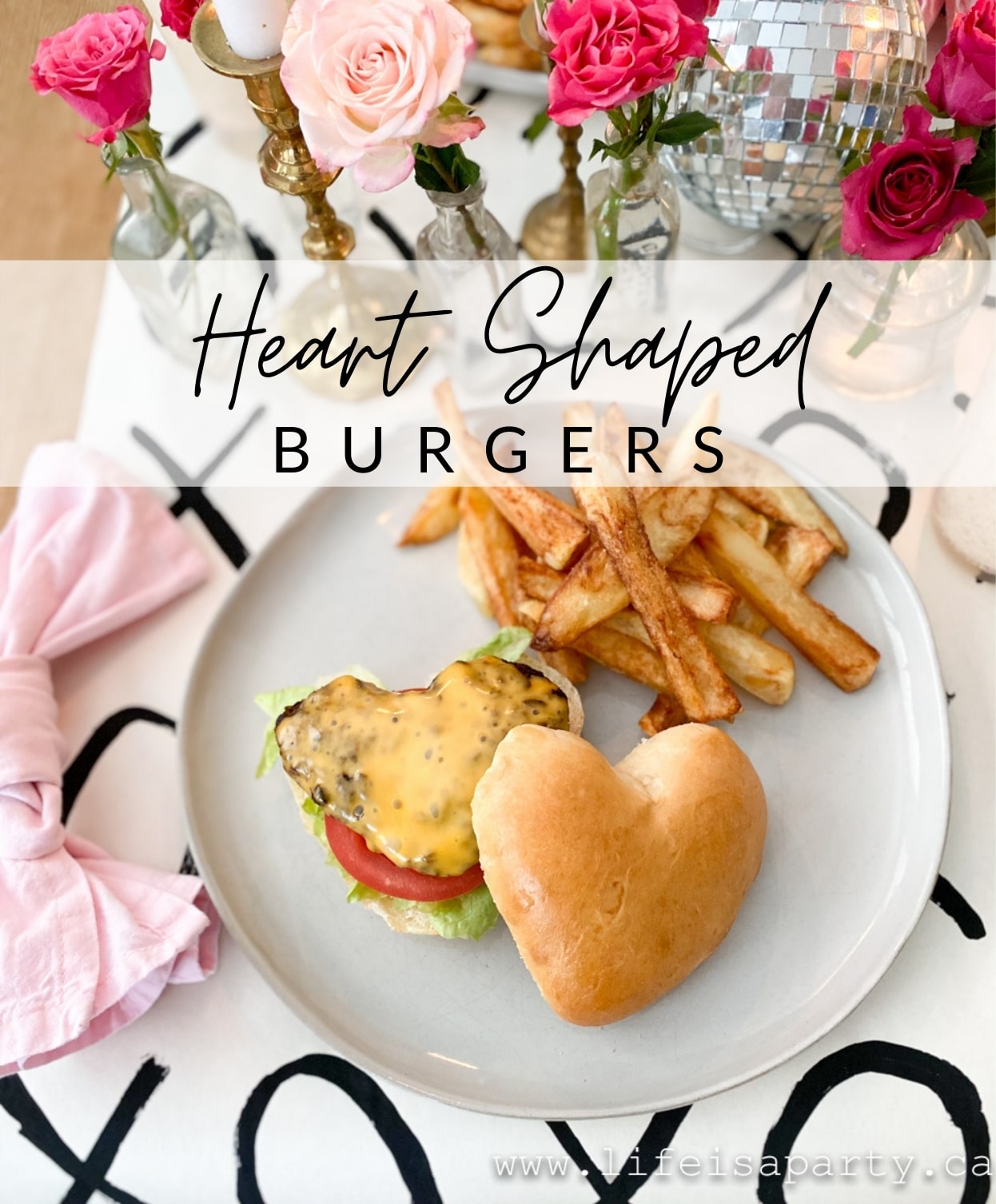 Heart Shaped Burgers: recipes to make heart shaped hamburger patties and heart shaped burger buns in your bread machine or by hand. 