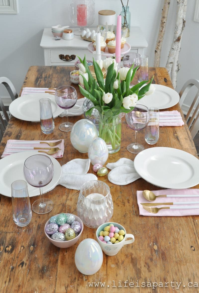 Easter Table Ideas Life is a Party