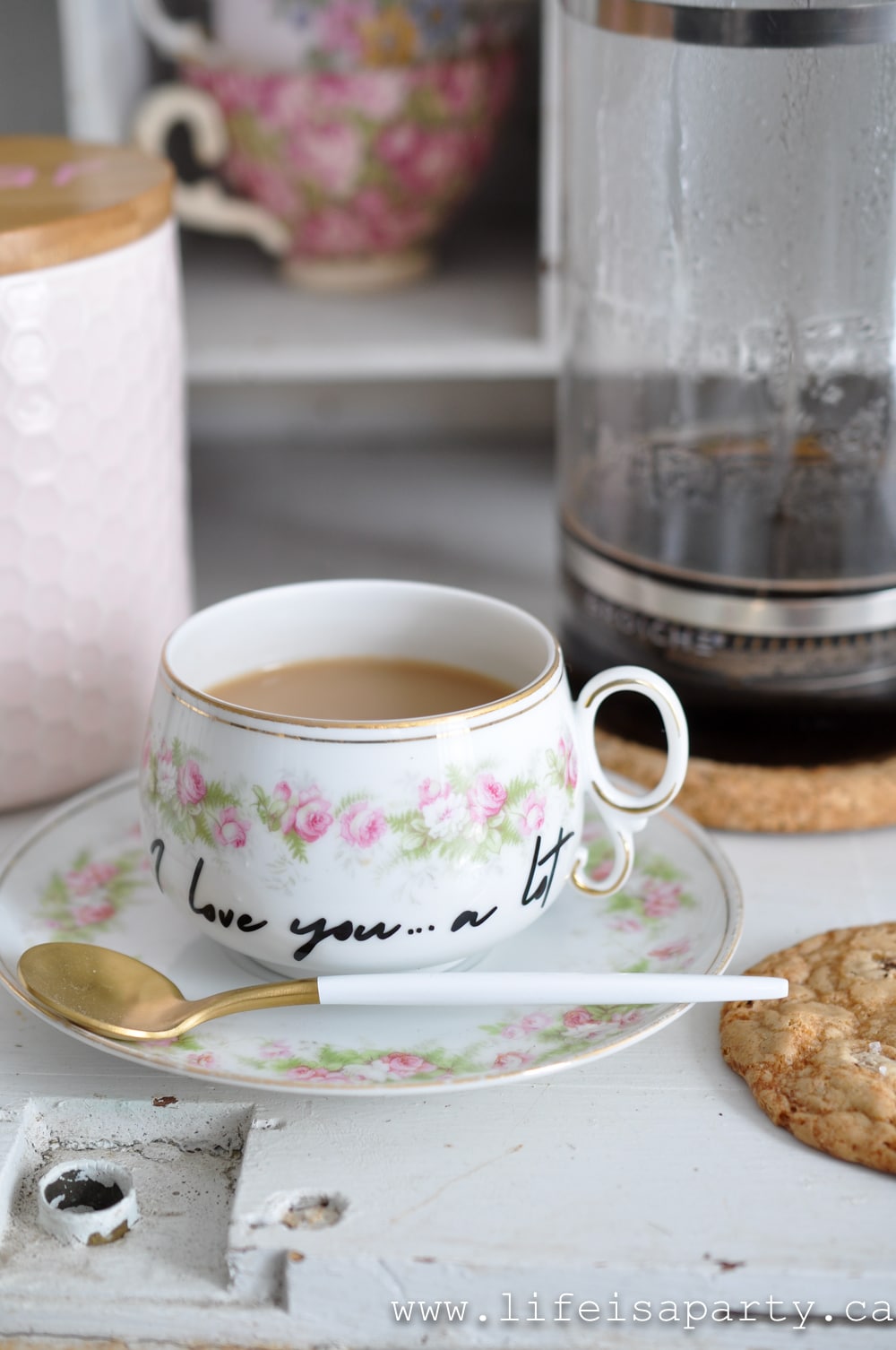 DIY Cricut Mug/Tea Cup