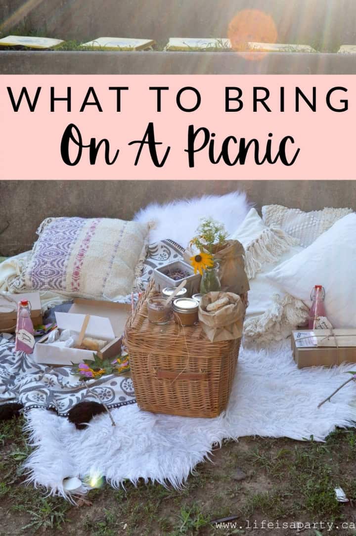 What To Bring On A Picnic - Life is a Party