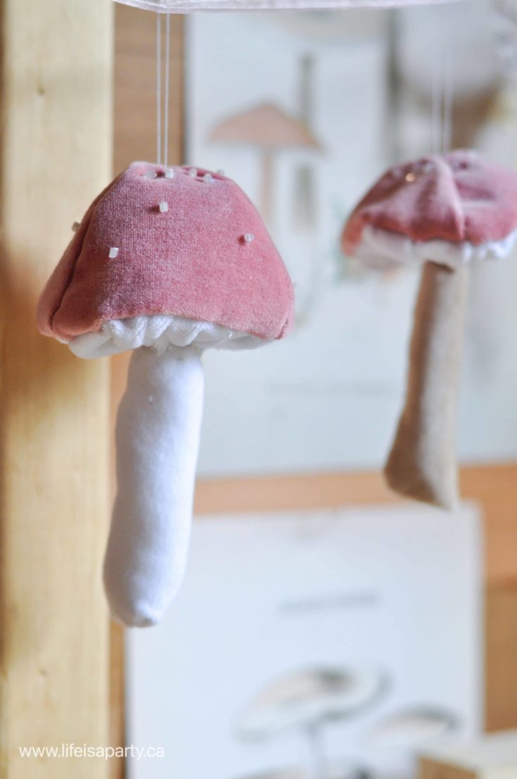 DIY Velvet Mushroom