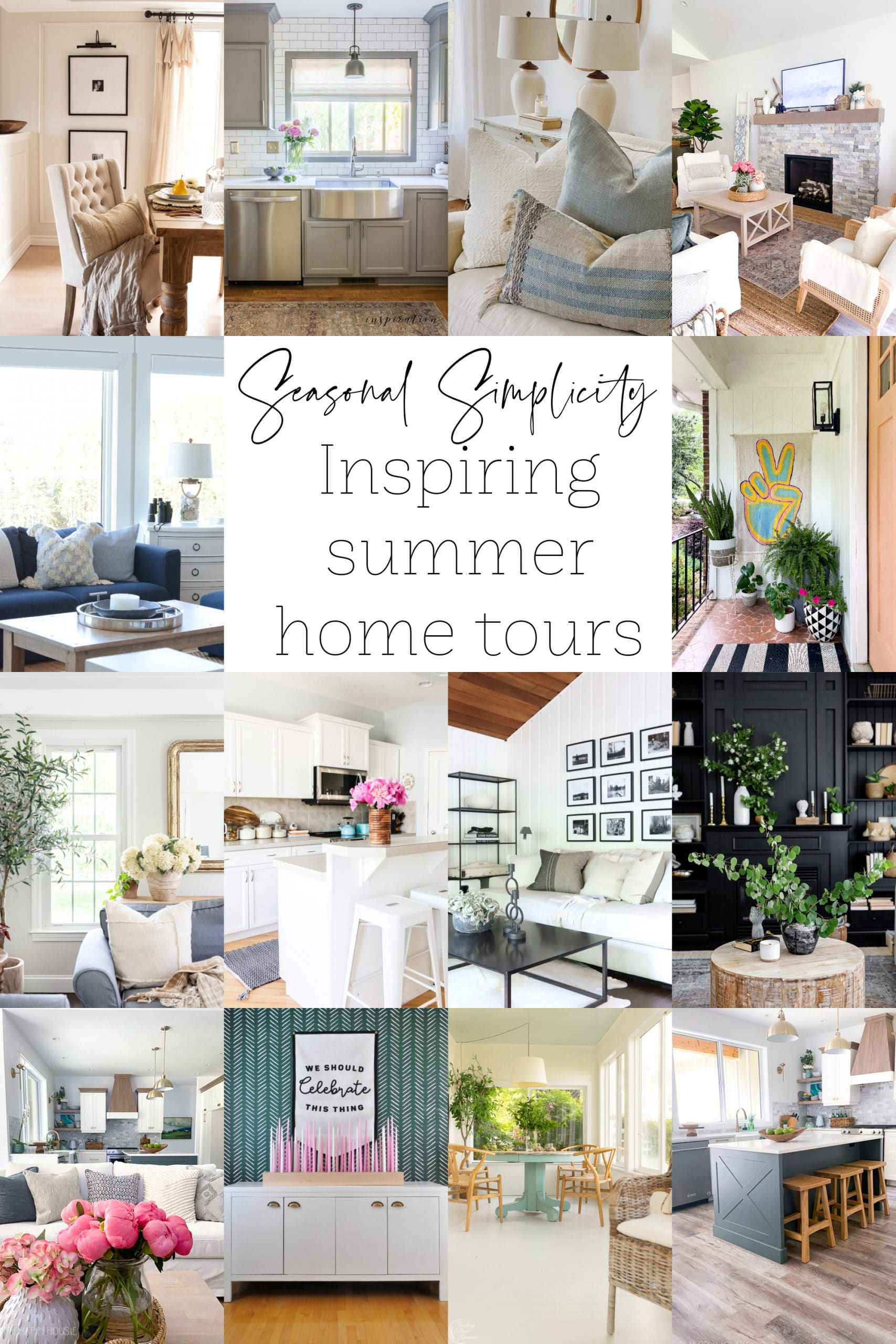 summer home tours