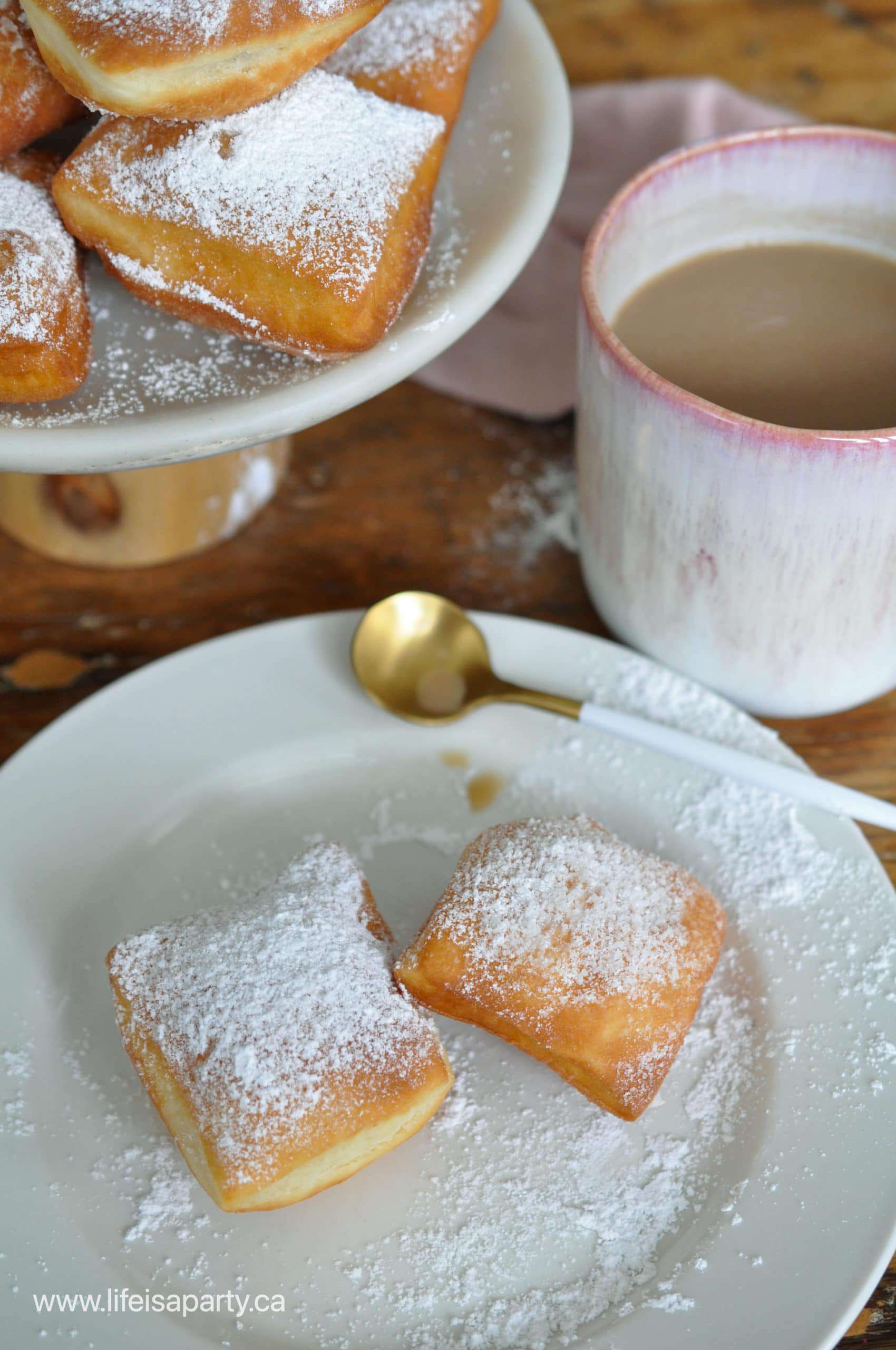 easy bread machine beignets