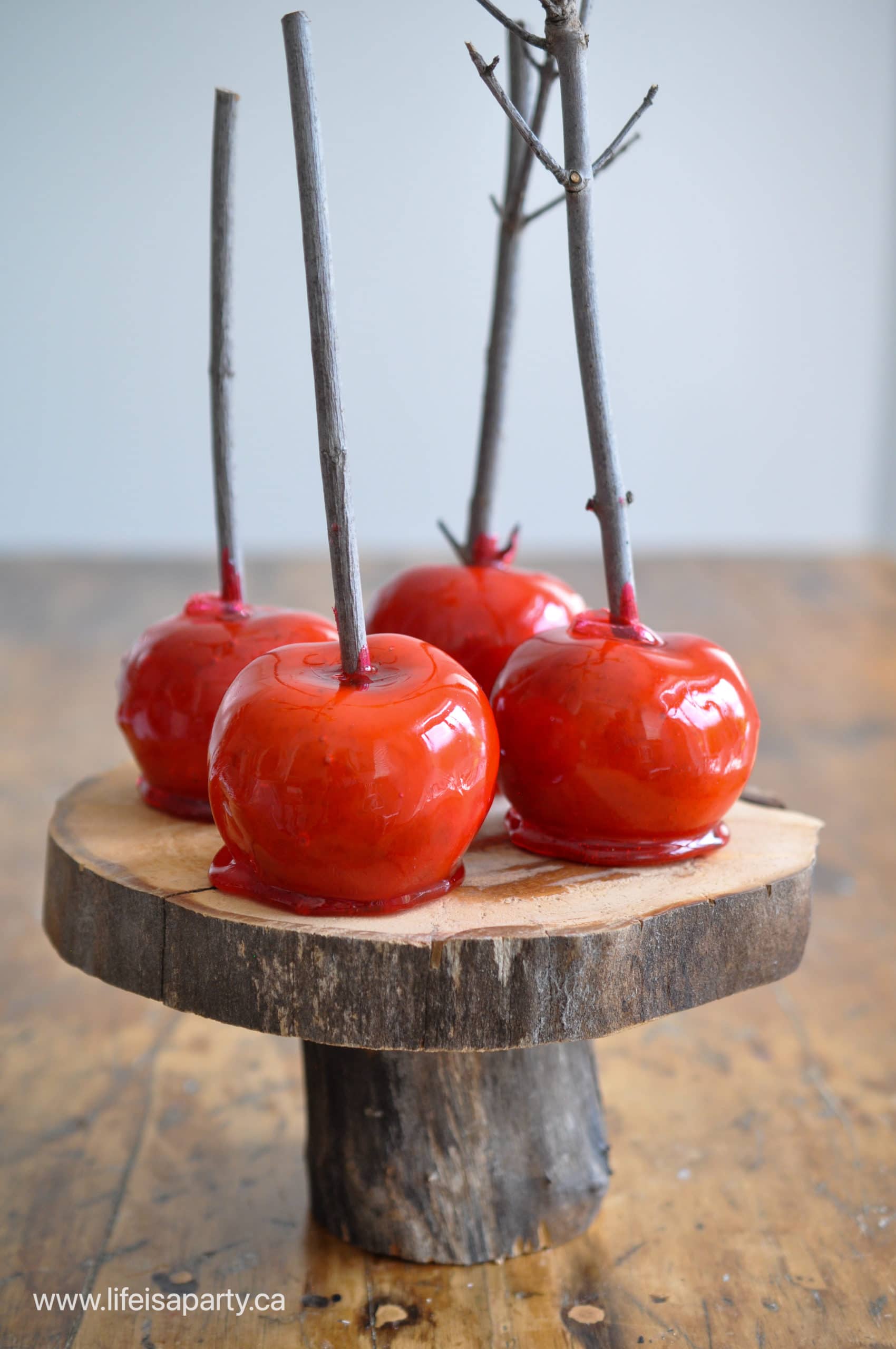 how to make candy apples