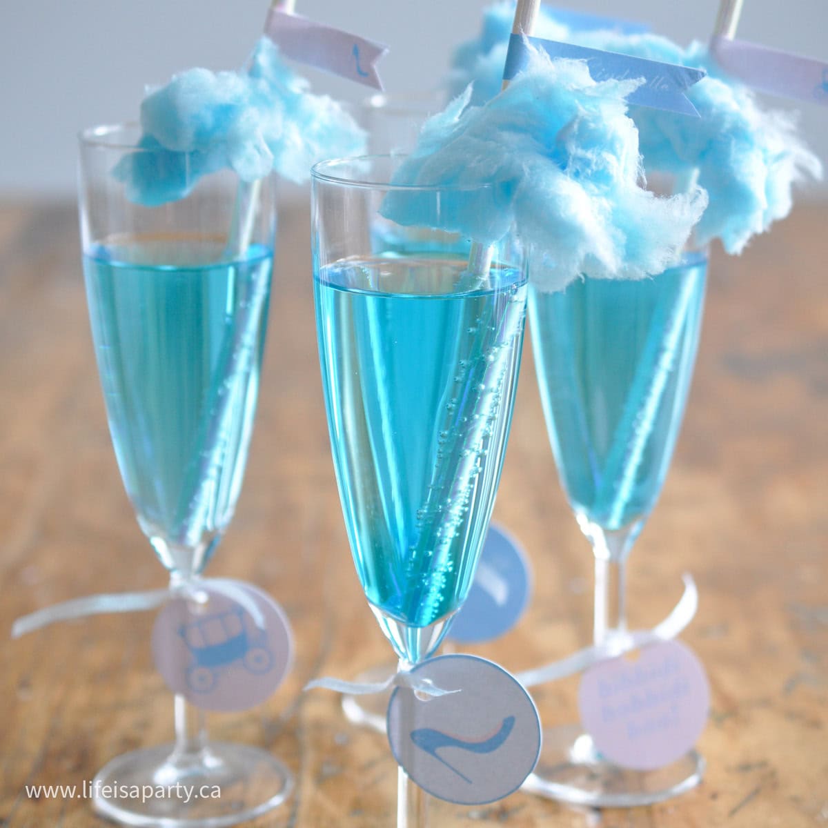Easy cotton candy drink for kids.