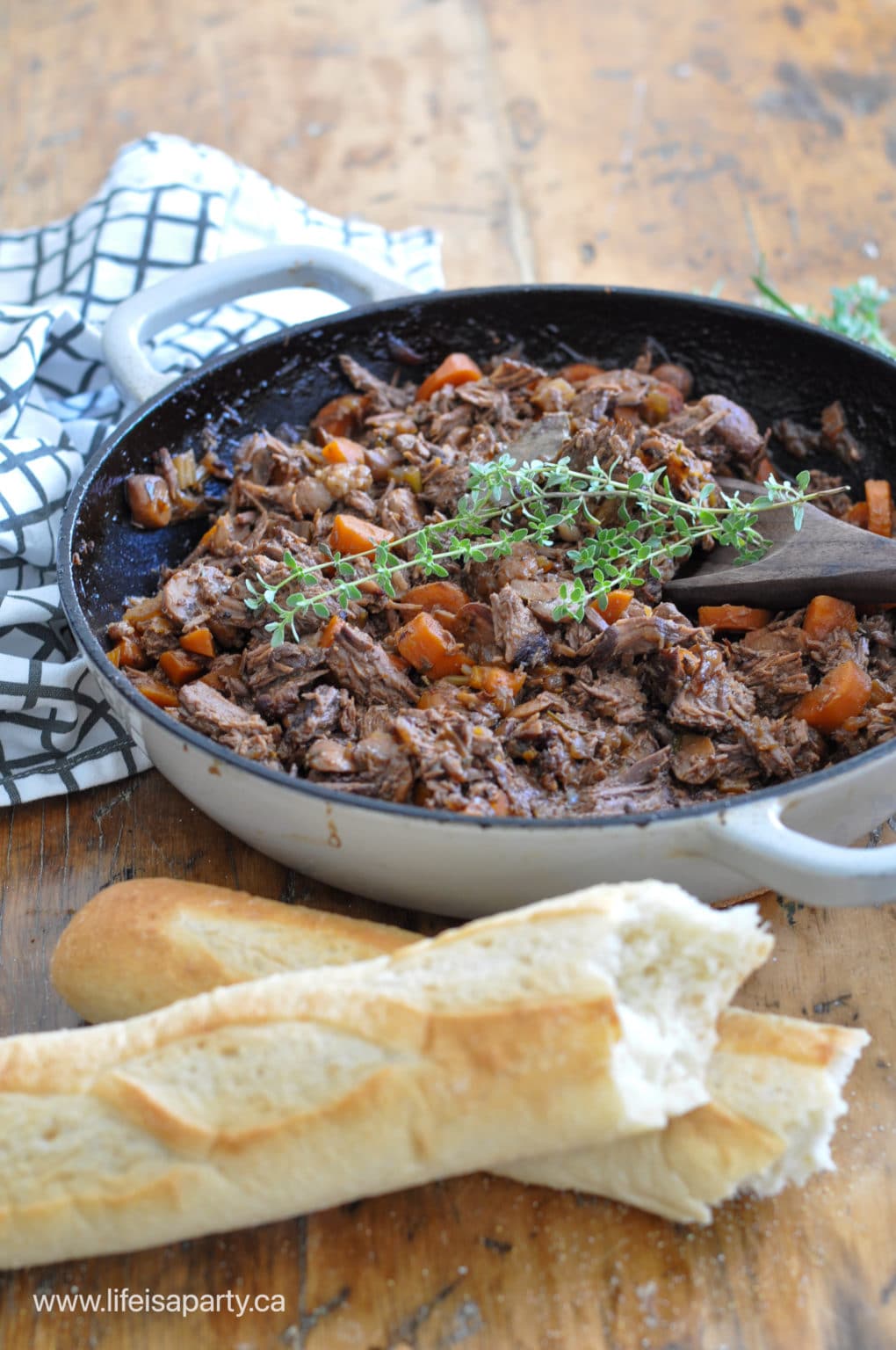 Braised Beef Ragu Recipe Life is a Party