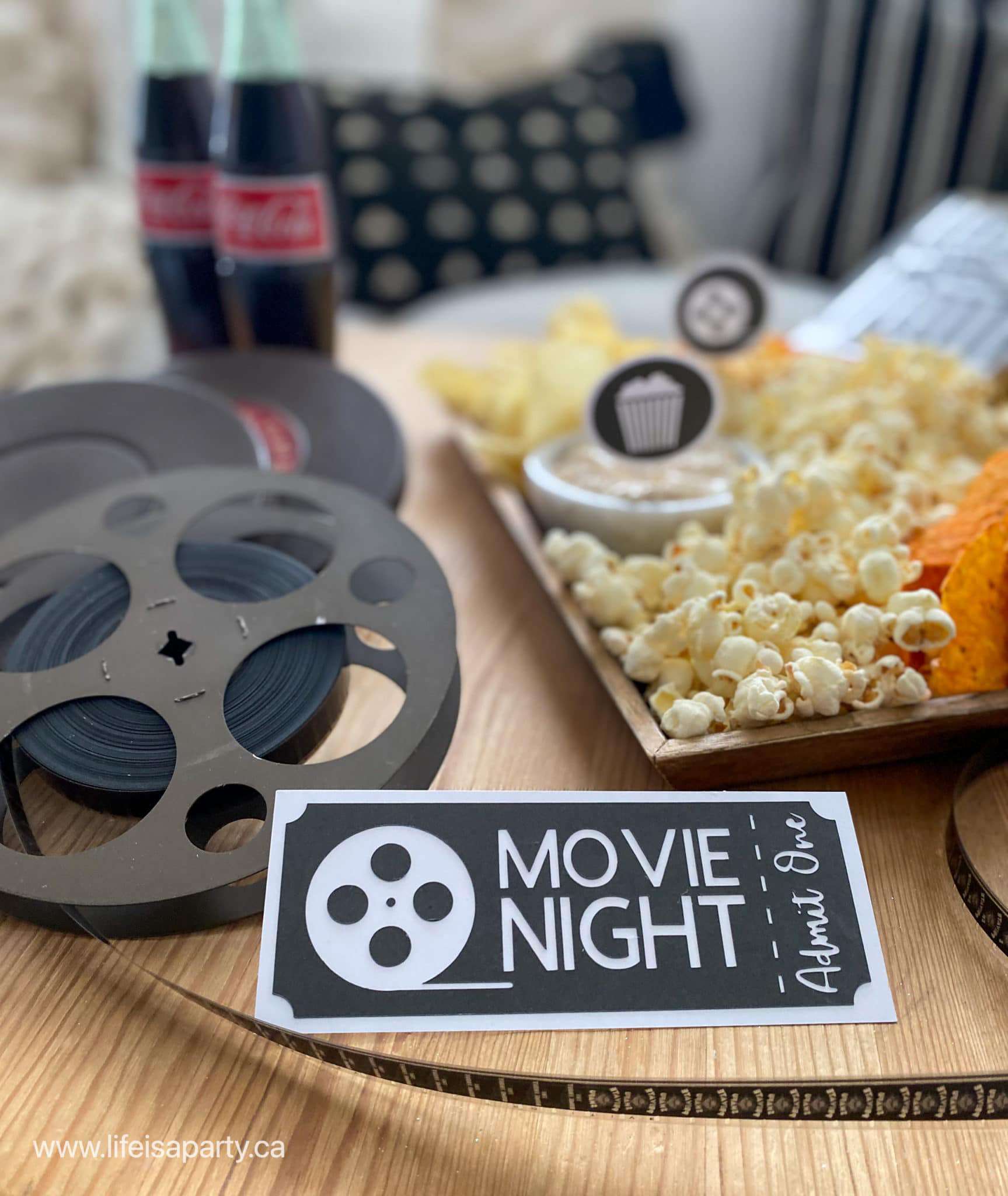 Movie Date Night At Home - Life is a Party