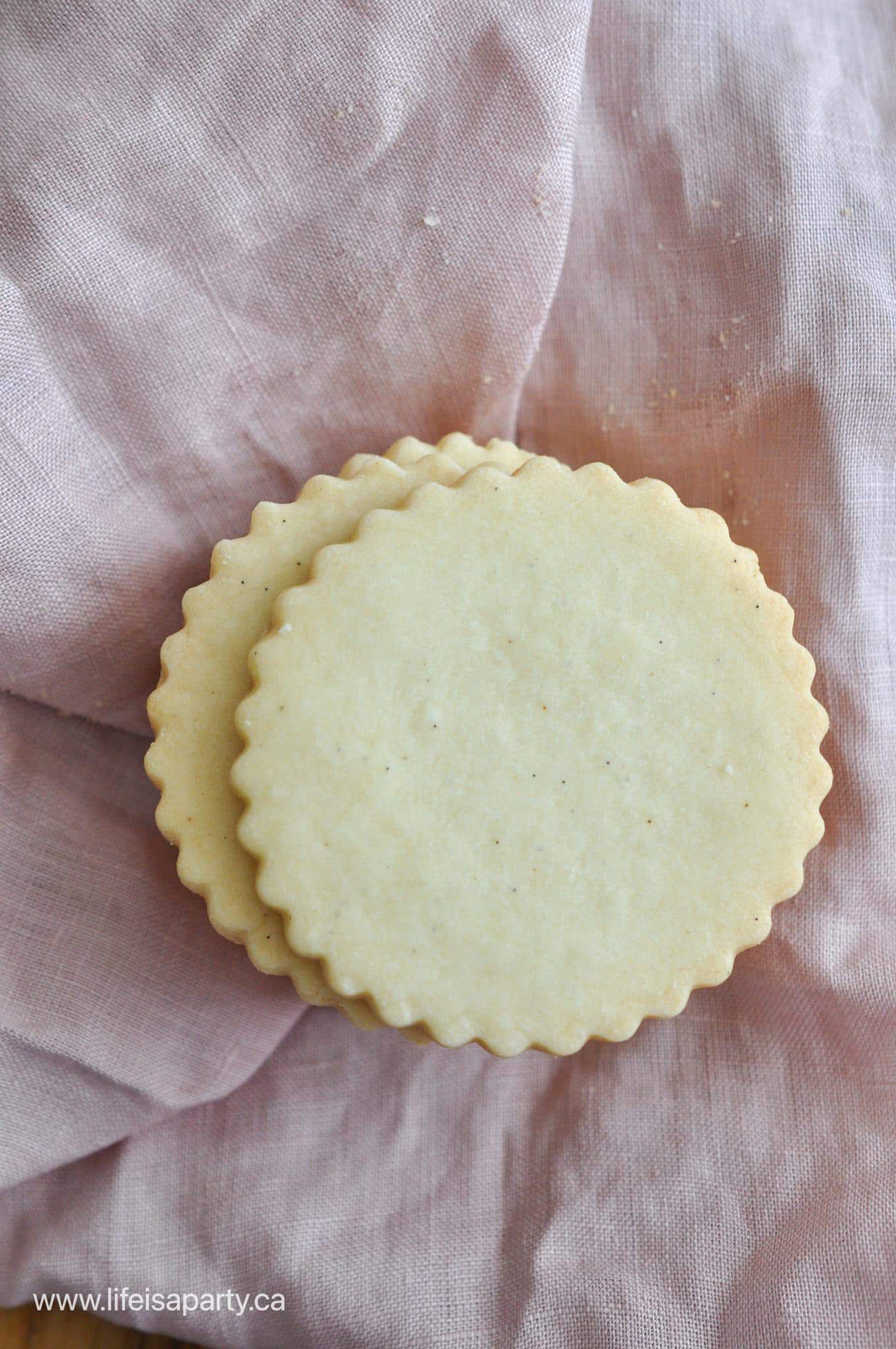 Easy Vanilla Shortbread Cookie Recipe Made With Cornstarch Life is a