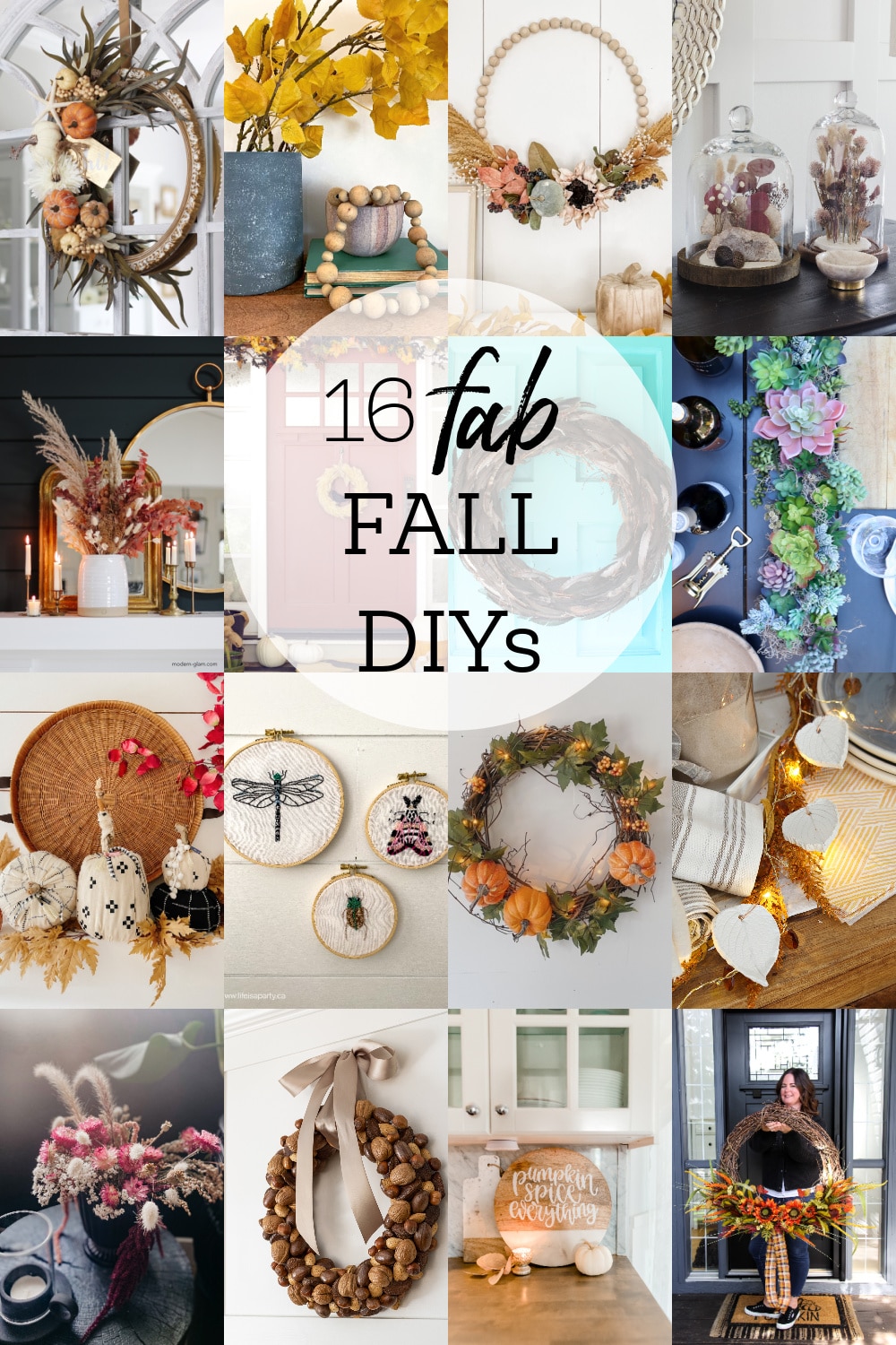 fall DIYs and craft ideas