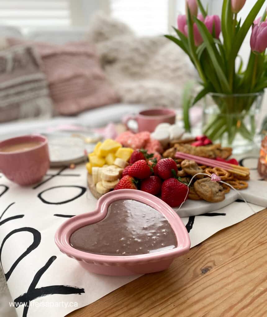 Easy Milk Chocolate Fondue Recipe Life is a Party