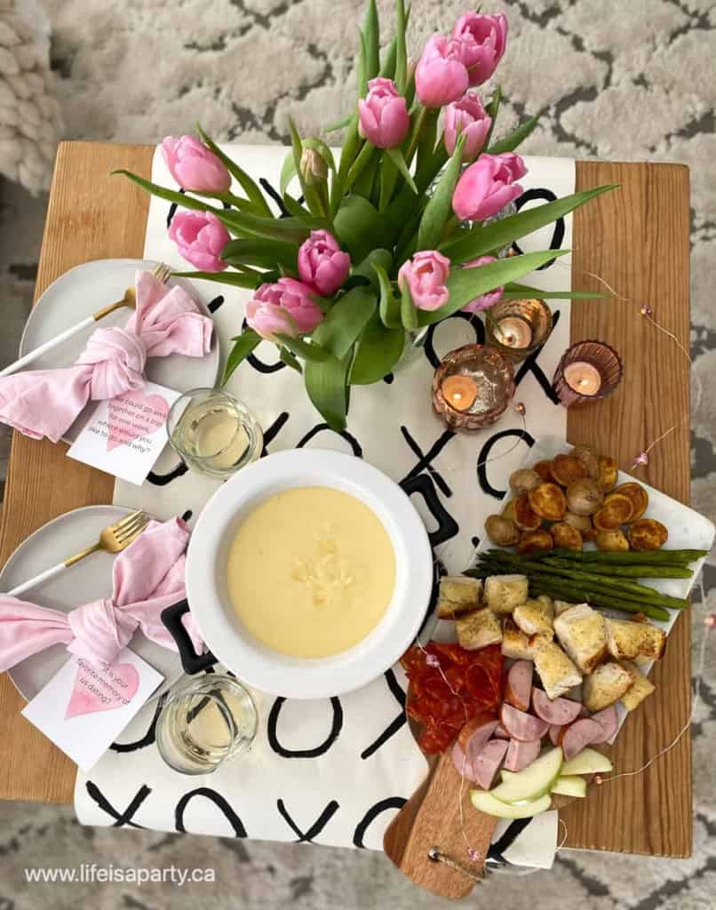 Fondue Date Night Life is a Party