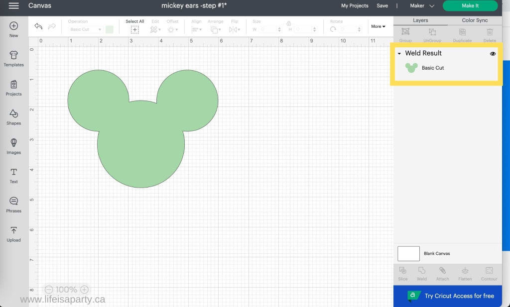 How To Unweld In Cricut Design Space
