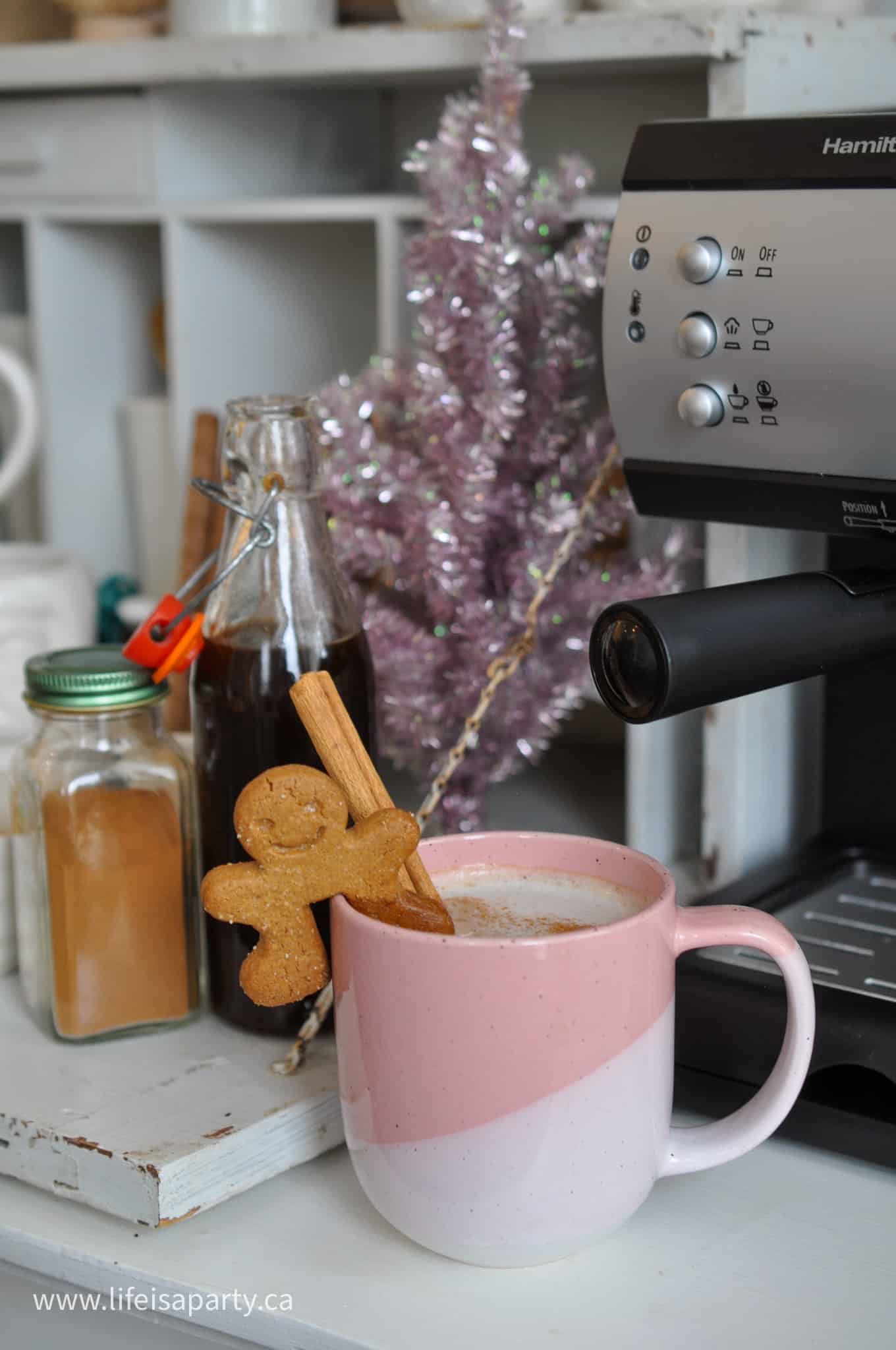 gingerbread coffee syrup recipe