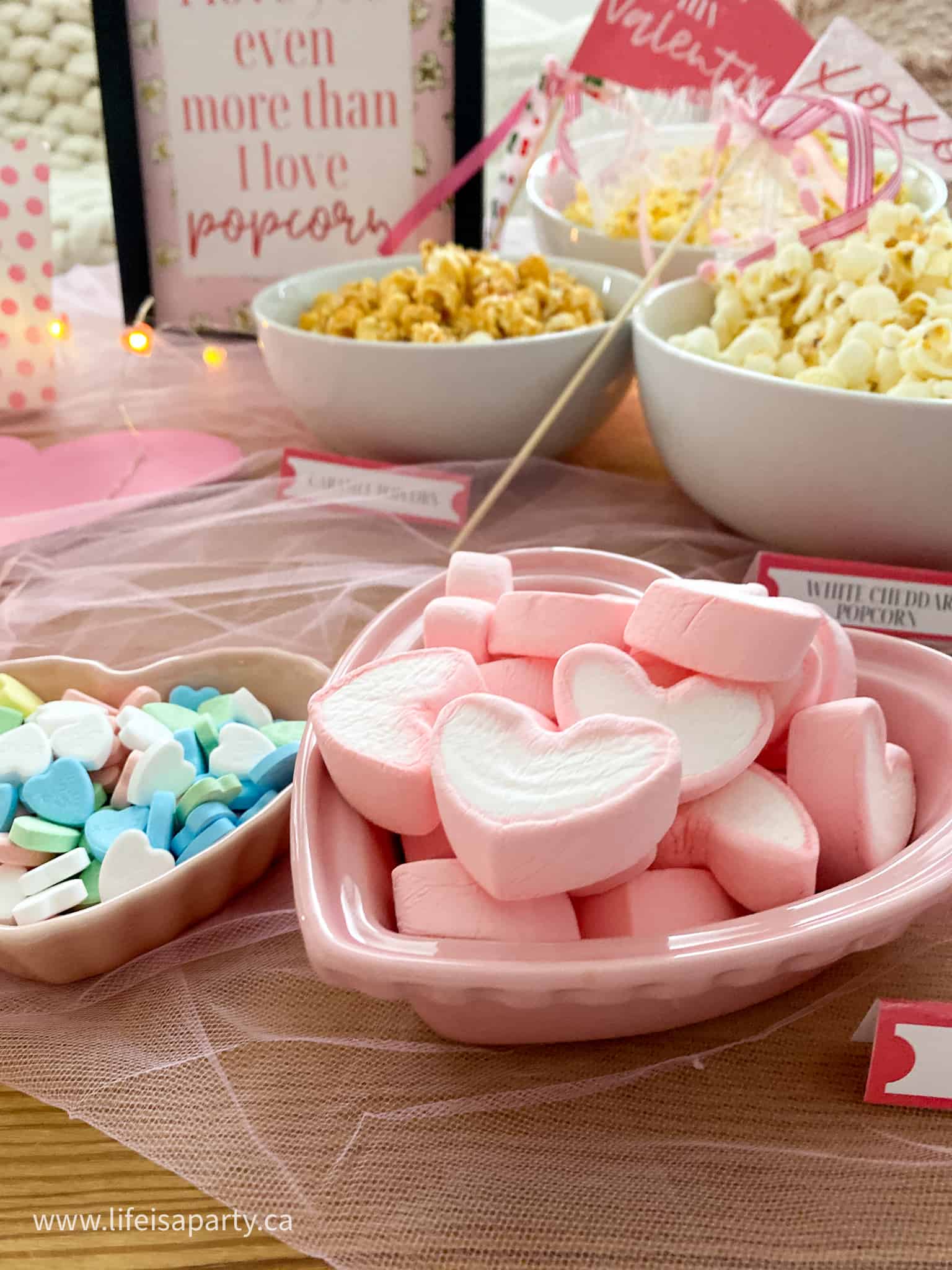 Valentine's Day party candy