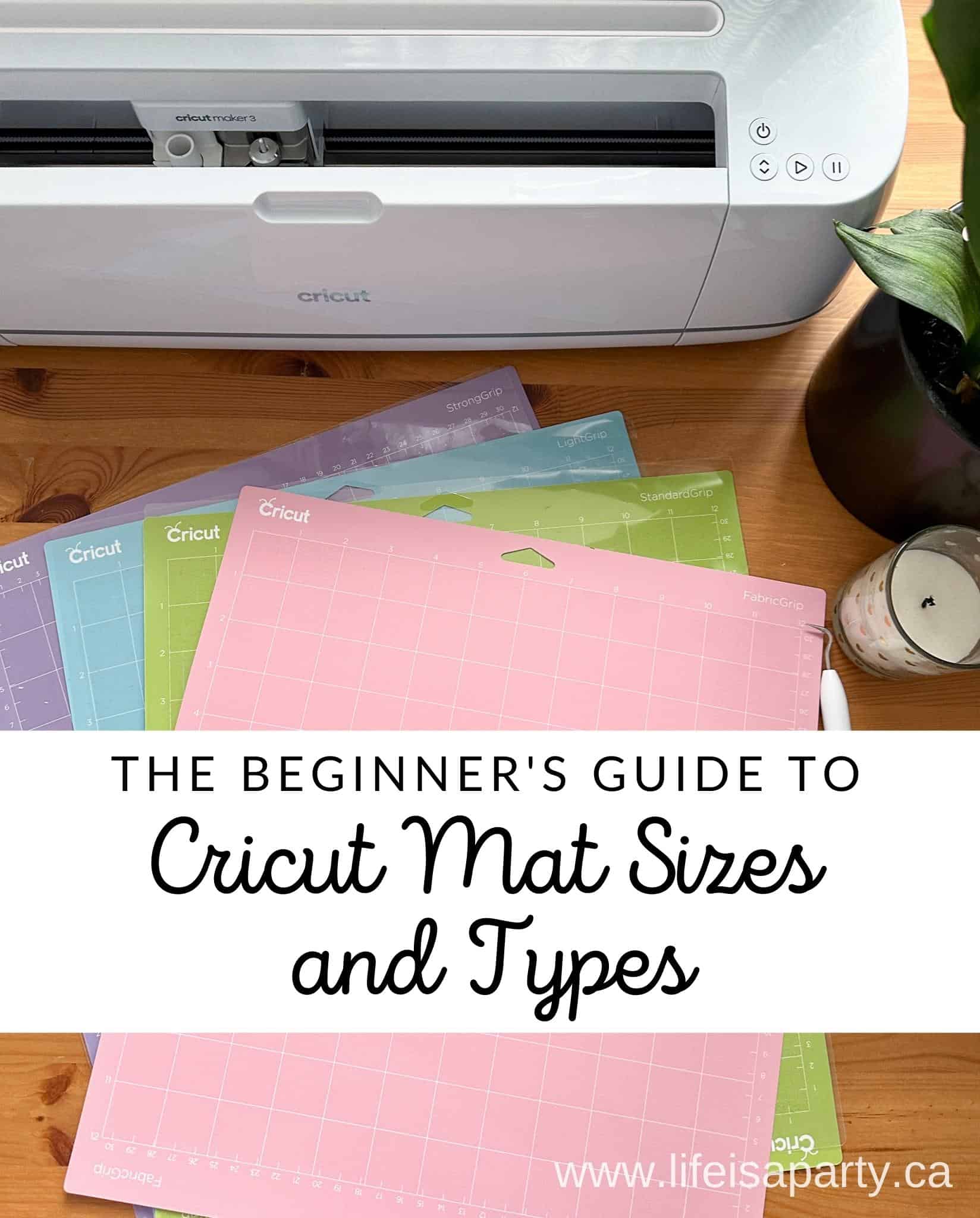 The Beginner’s Guide to Cricut Mat Sizes and Types