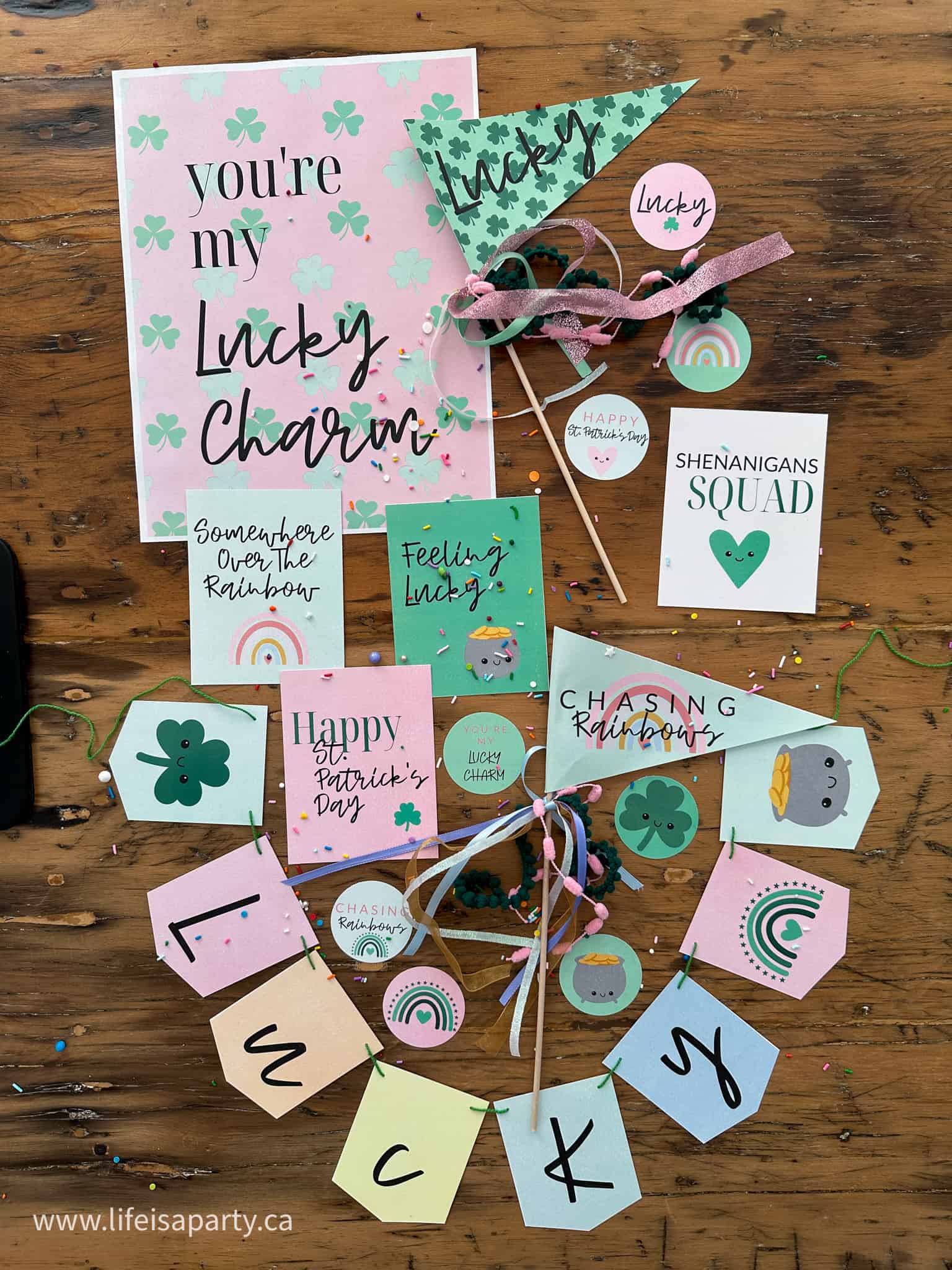 free printables for St. Patrick's Day