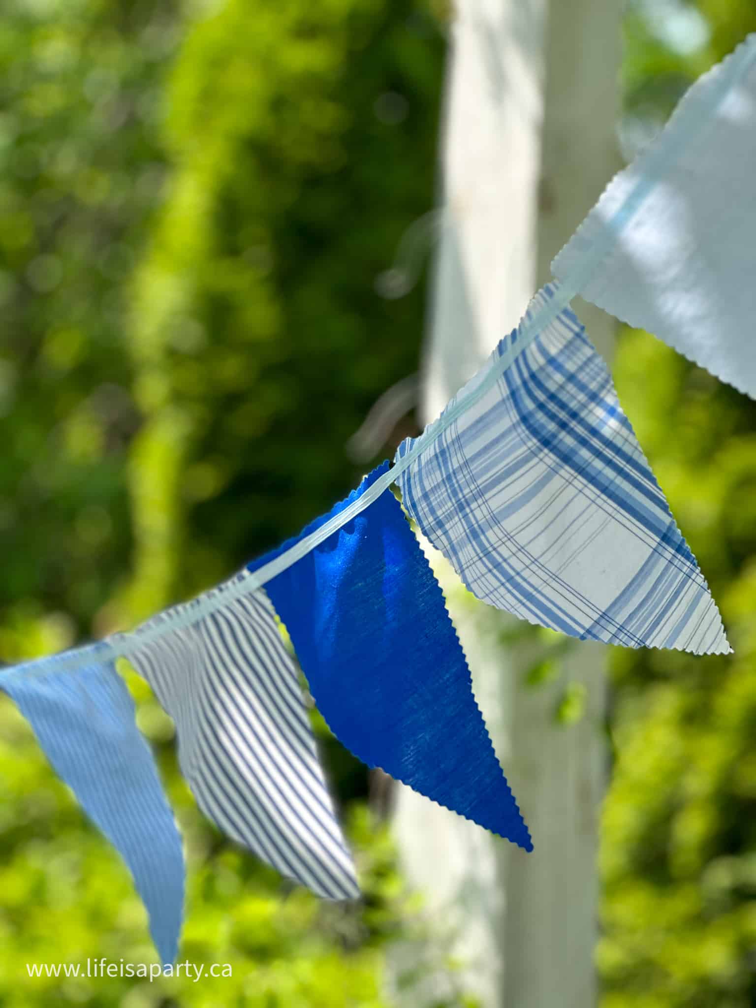 fathers day diy bunting banner