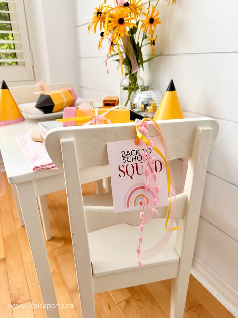 Back To School Free Printables Pack - Life is a Party