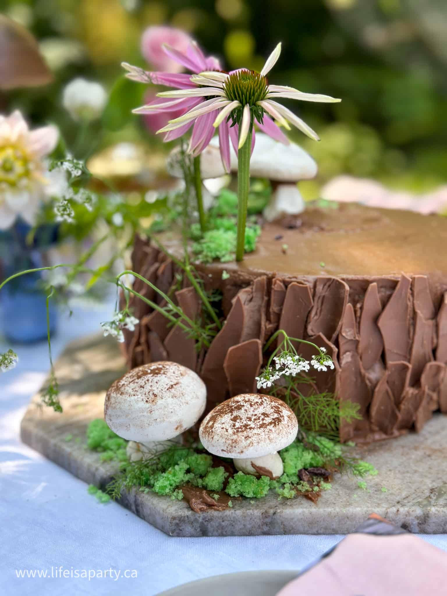 mushroom themed cake ideas