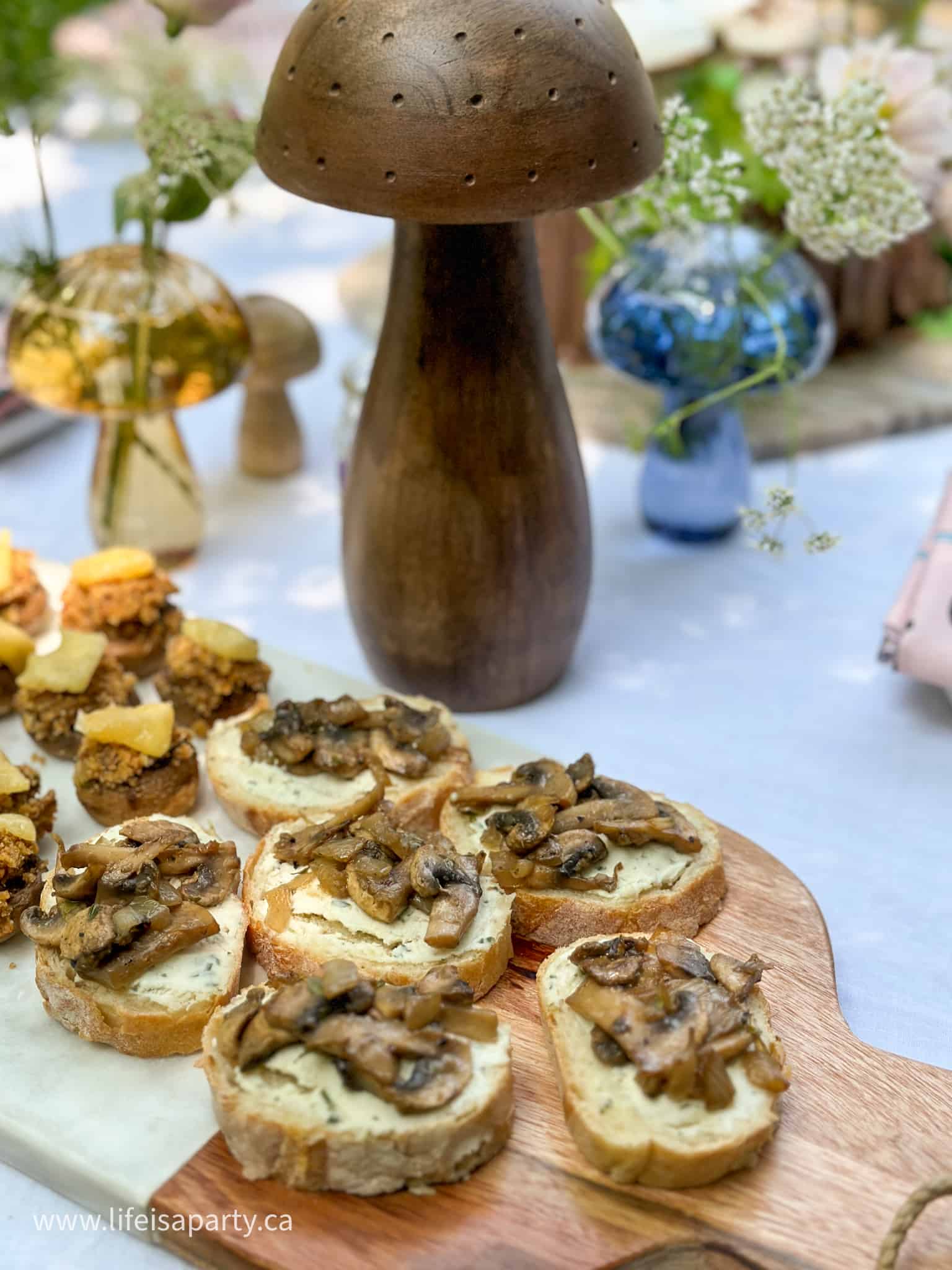mushroom themed food ideas