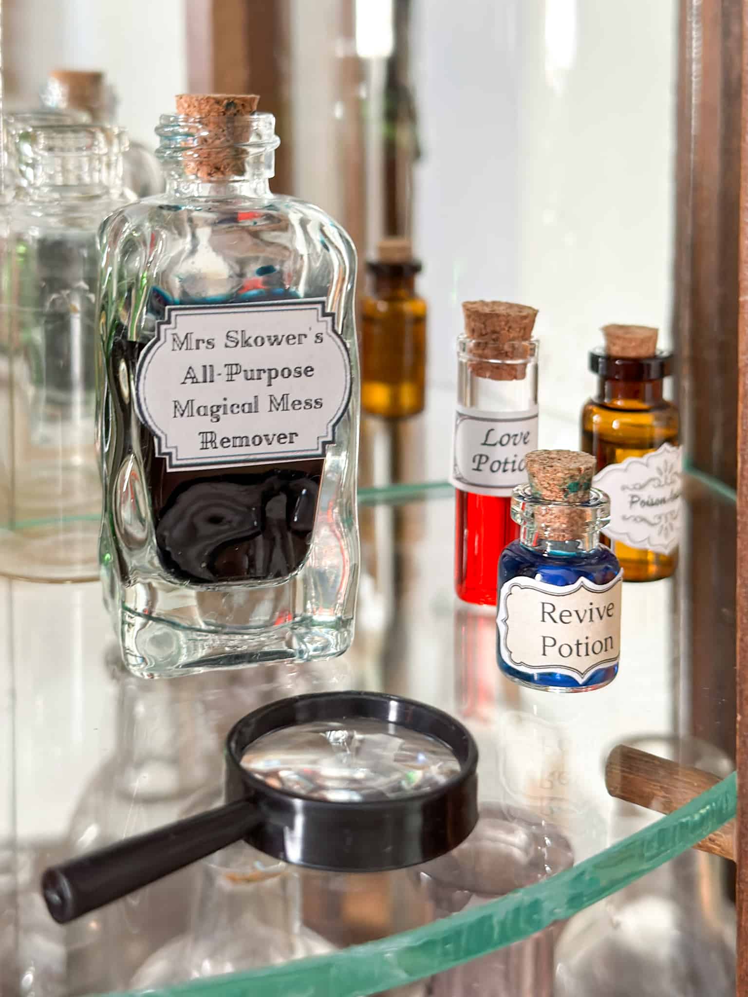 Harry Potter potion bottles DIY