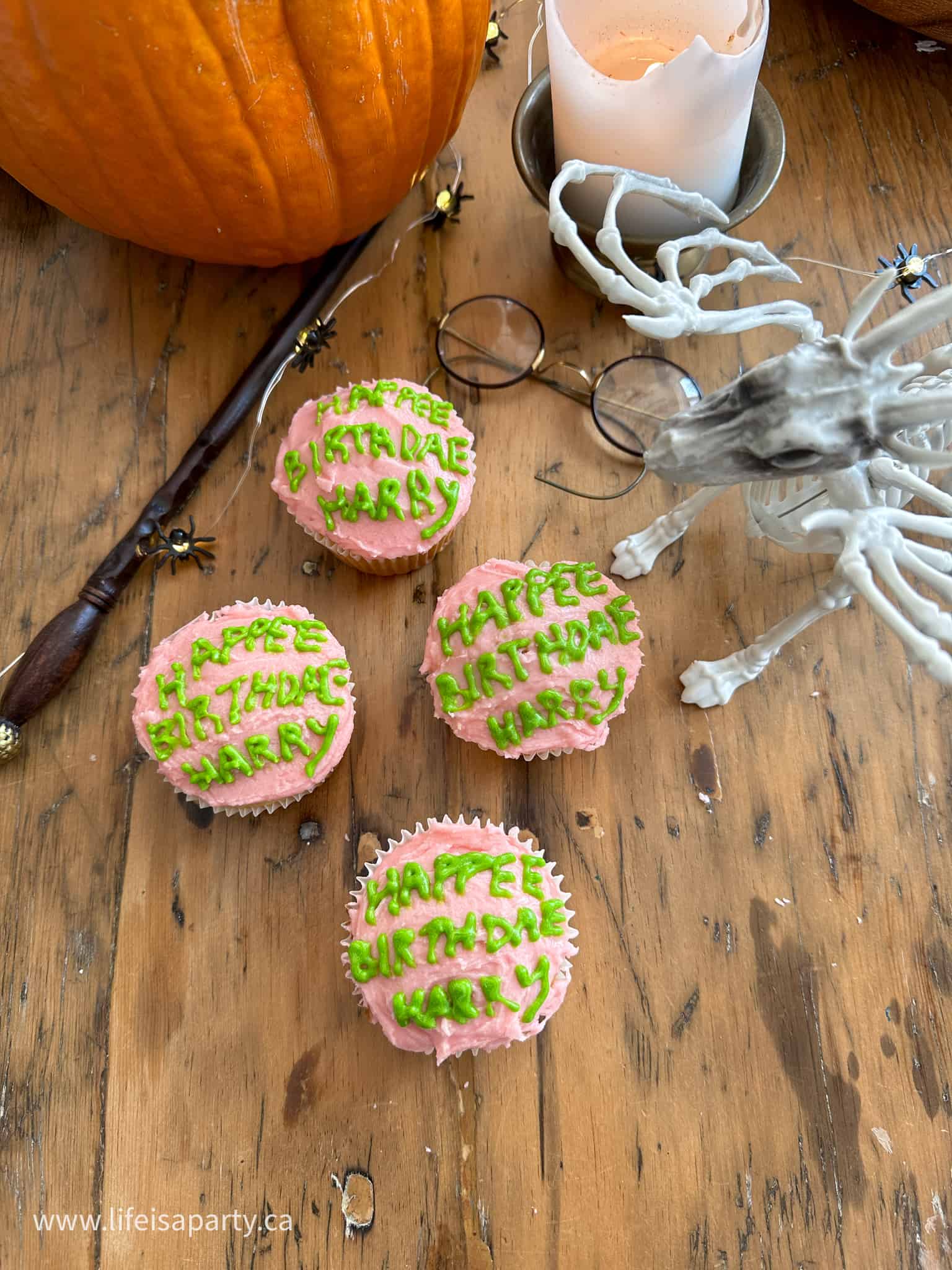 Harry Potter Birthday Cake Cupcakes