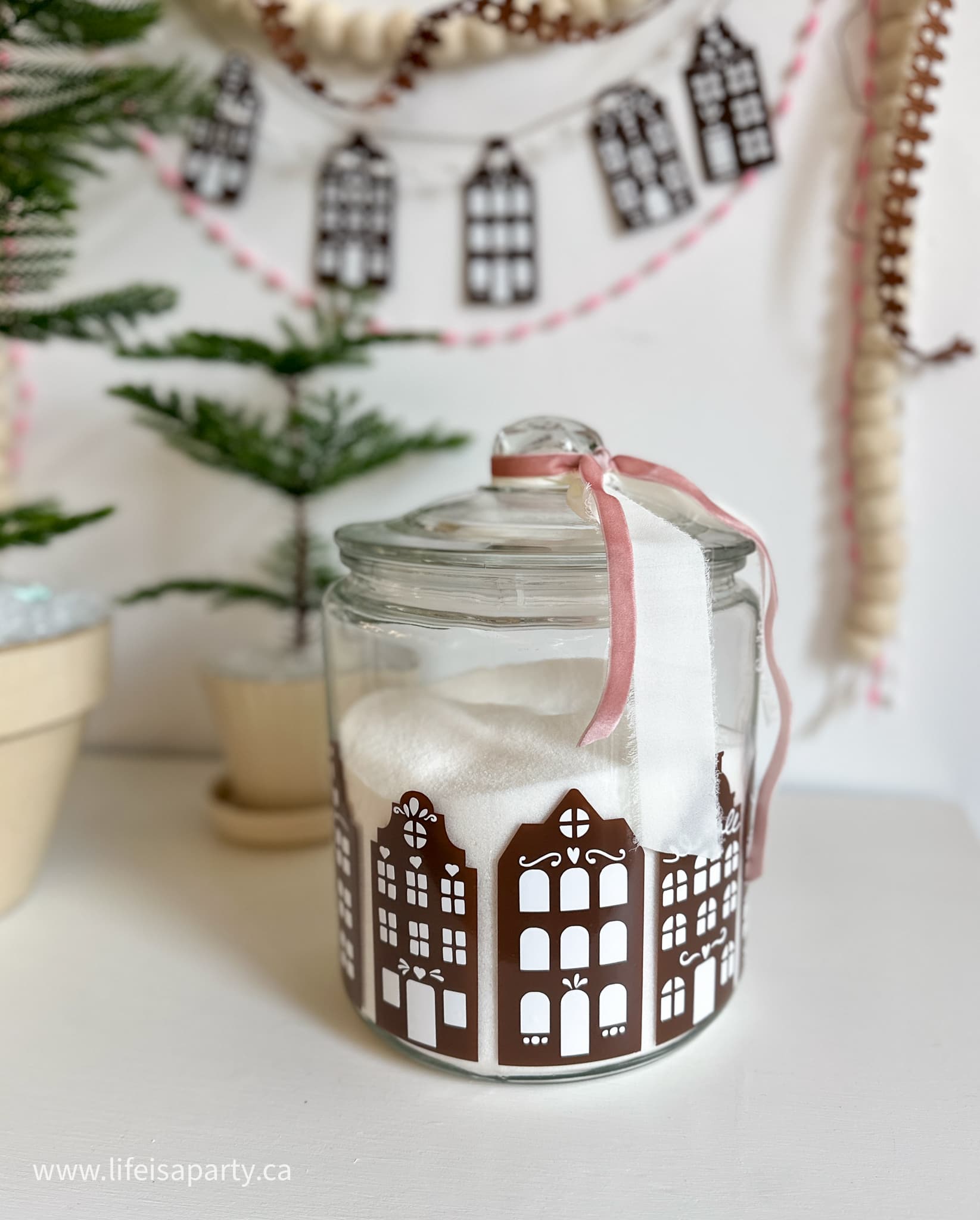 gingerbread canister